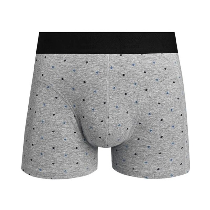 Vuch Trendy sivé bodkované boxerky Skim 36546098