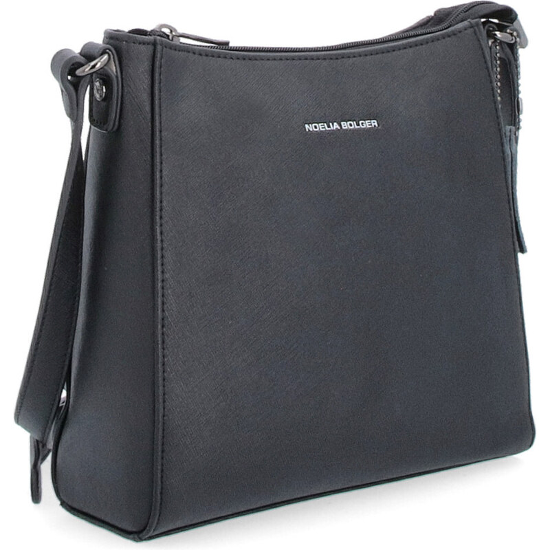 Kožená kabelka crossbody Noelia Bolger čierna NB 0074 C 64020225