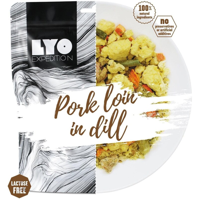 LYO FOOD Bravčové s kôprovou omáčkou a zemiaky 370 g