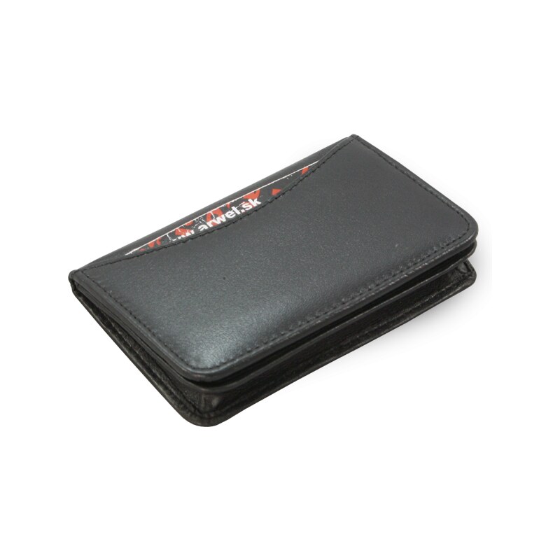 Arwel Čierny kožený vizitkár so zásobníkom 514-0004-60 36559599