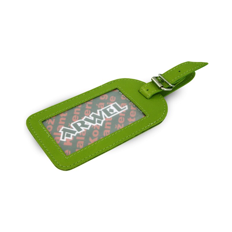 Arwel Zelená kožená visačka na batožinu 619-5405-51 36559824