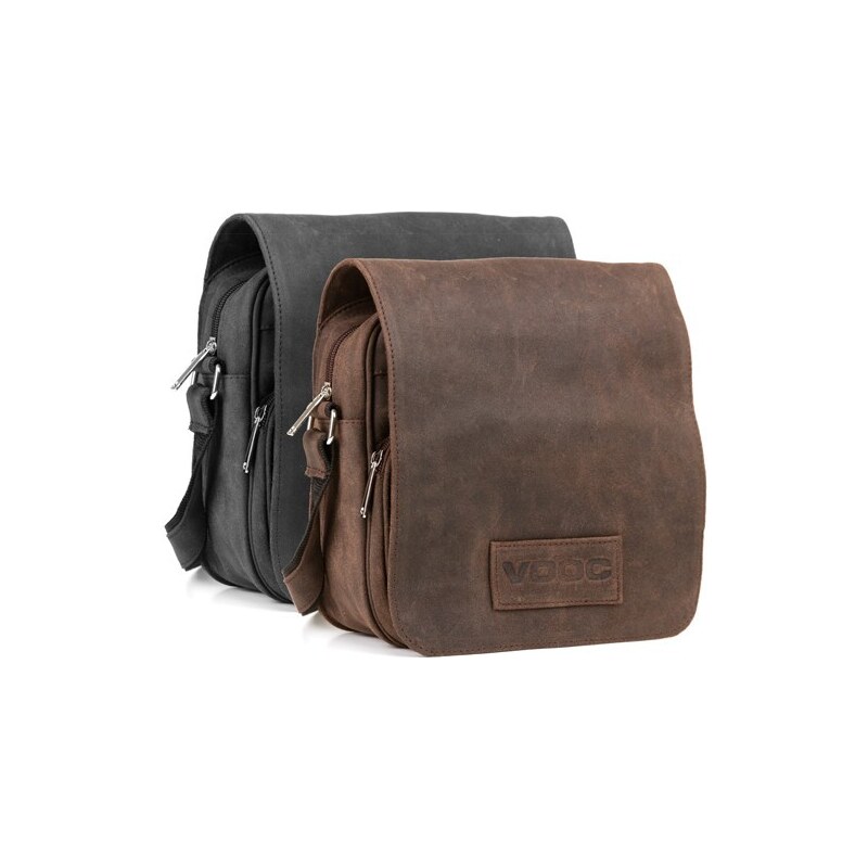 VOOC Kožená taška cez rameno Urban RDW7 250 37893654