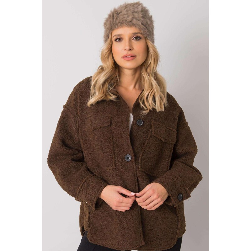 MladaModa Dámska kožušinková čiapka model 0138 béžová 36578118