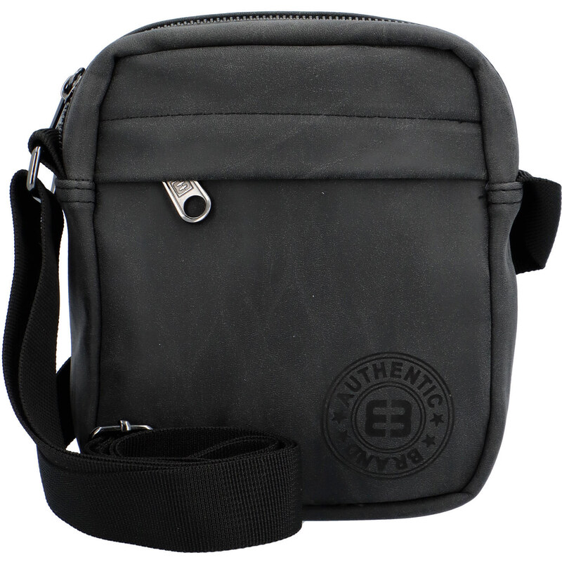 Pánska crossbody taška na doklady čierna - Enrico Benetti Merlon 56864323