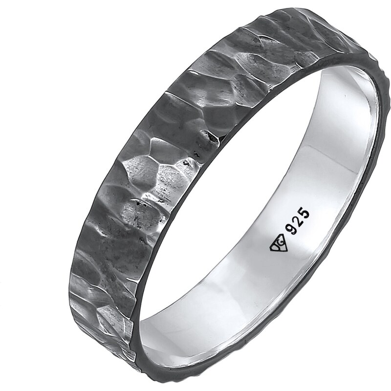 KUZZOI Prsteň čadičová / strieborná 54239661