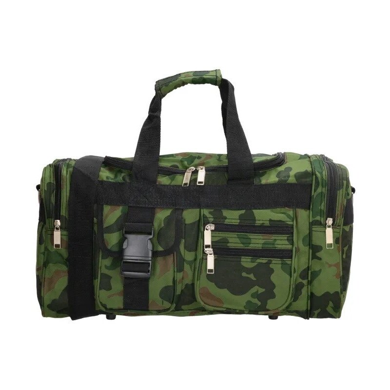 No label Zelená cestovná vojenská taška Soldier - veľ. M 37169836