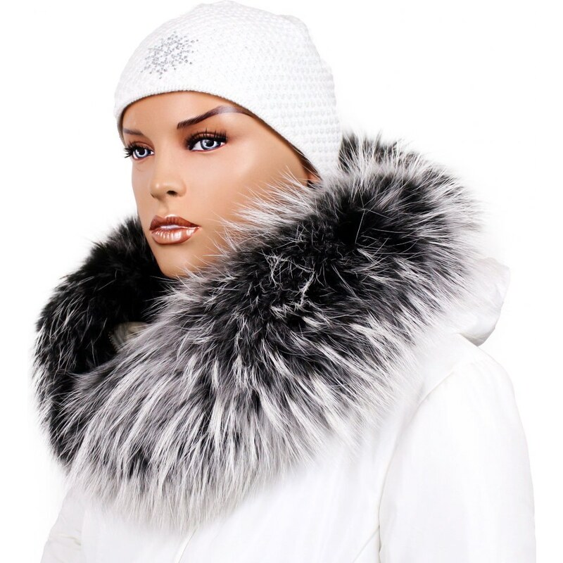 Sikora Kožušinový lem na kapucňu - golier medvedíkovec M 36/34 (82 cm) 67280954