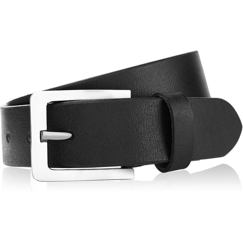 PAOLO PERUZZI Pánsky kožený opasok Vintage 110 cm | čierna 04Z01110 36668447