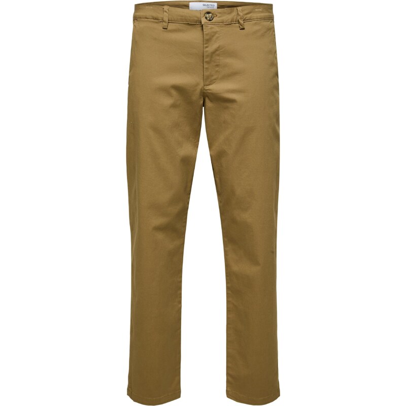 SELECTED Chino nohavice New Miles hnedá 36630763