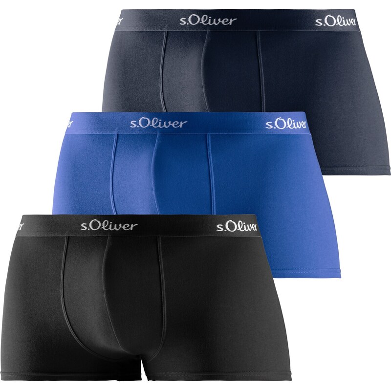 s.Oliver Boxerky modrá / námornícka modrá / čierna / biela 54239404