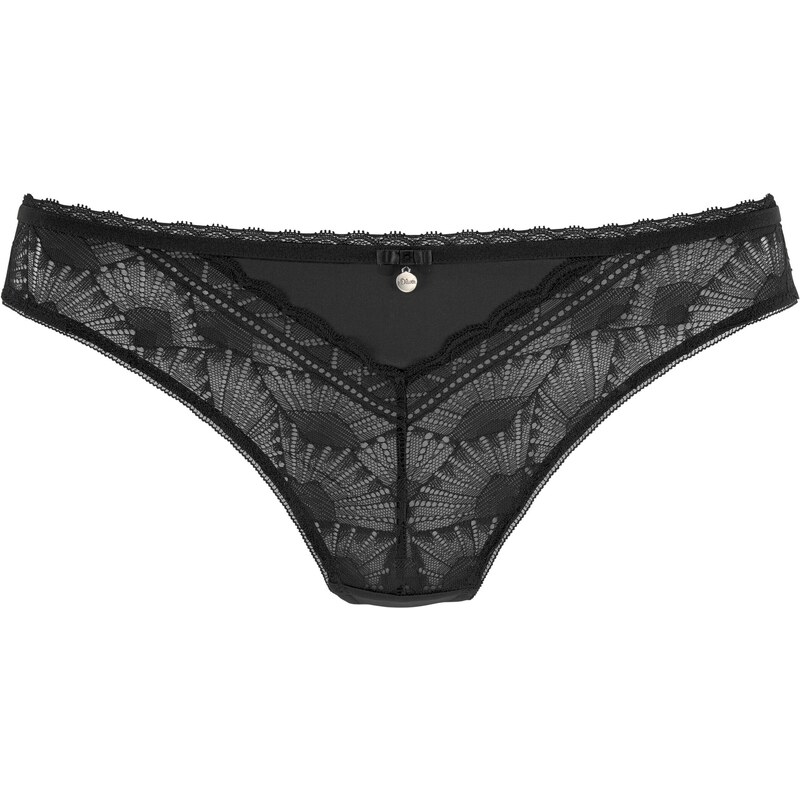 s.Oliver Tangá čierna / biela 54239420