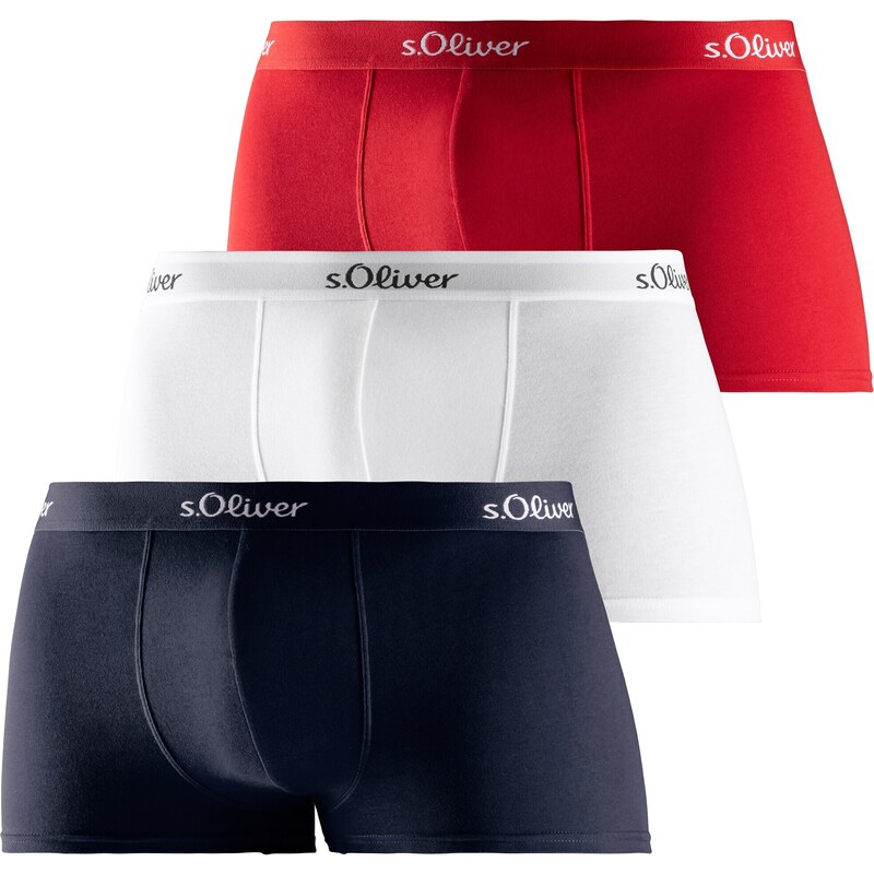s.Oliver Boxerky červená / čierna / biela 54239448