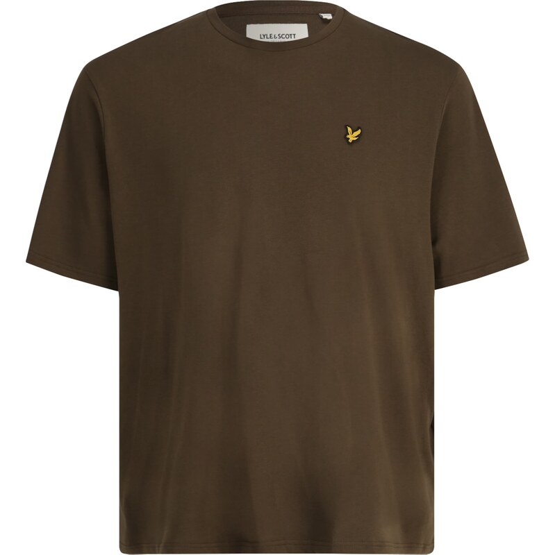 Lyle & Scott Big&Tall Tričko žltá / olivová / čierna 67790044
