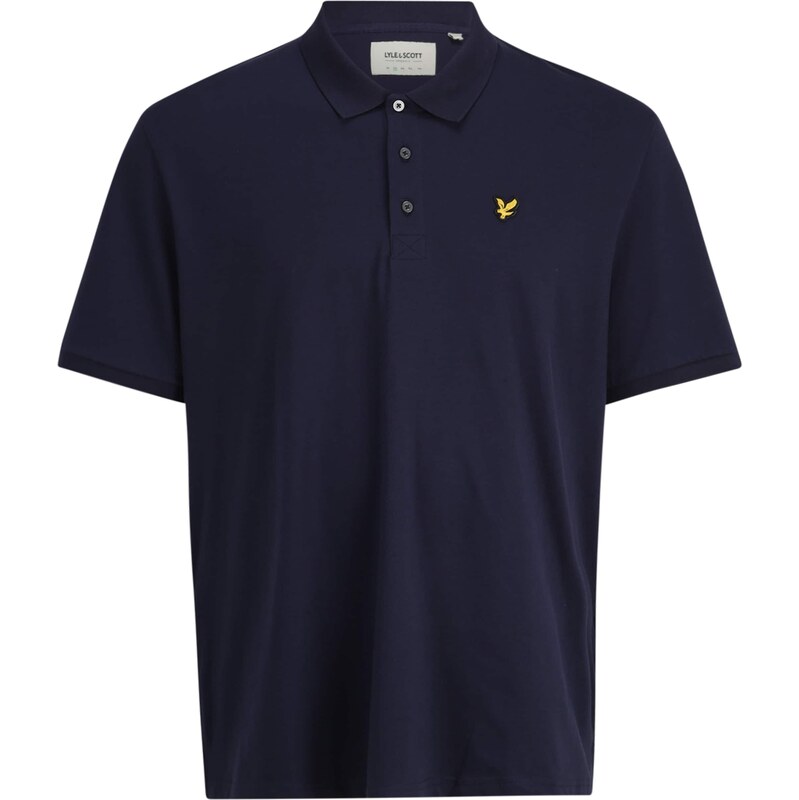 Lyle & Scott Big&Tall Tričko námornícka modrá / žltá 67790045