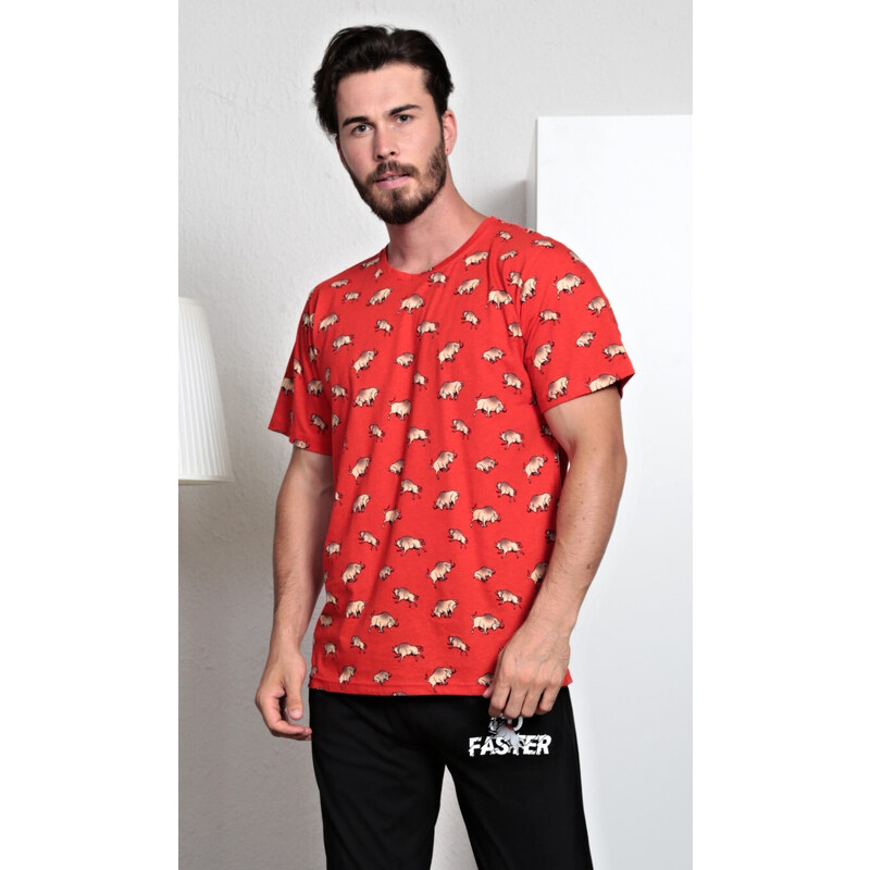 Cool Comics Pánske pyžamo dlhé Býk 54965719