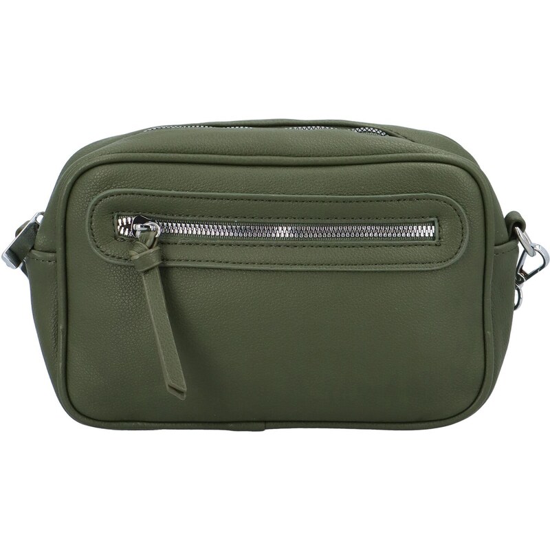 Dámska crossbody kabelka tmavo zelená - Paolo bags Vasco zelená 52653865