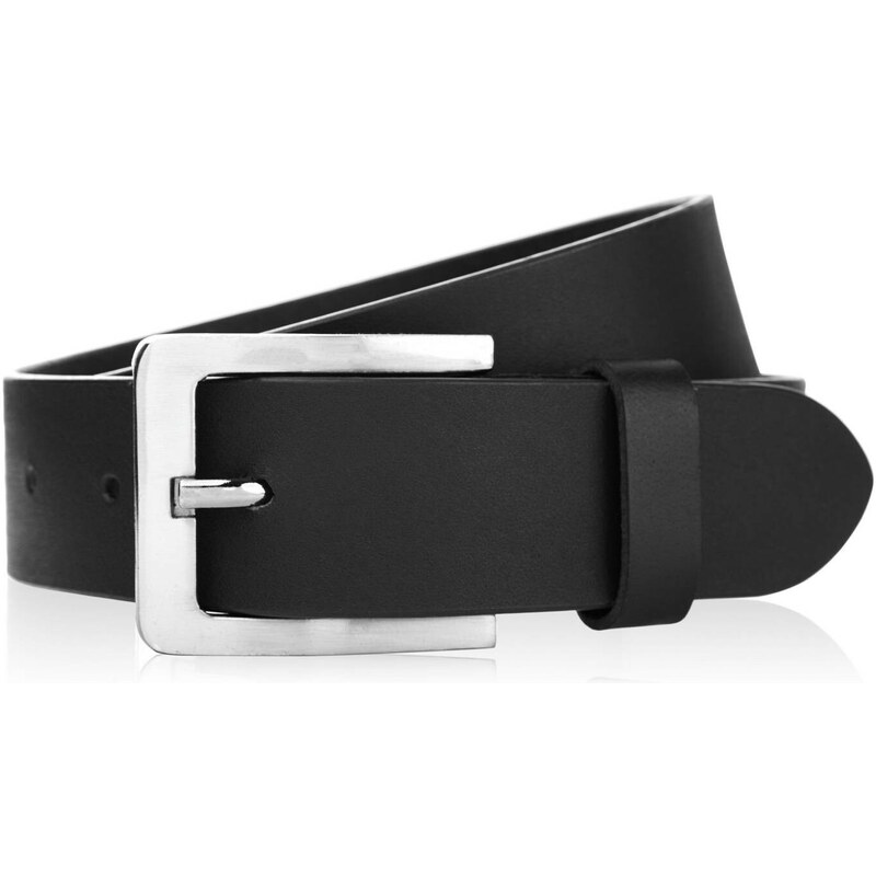 PAOLO PERUZZI Pánsky kožený opasok Vintage 90 cm | čierna 02Z0190 66456121