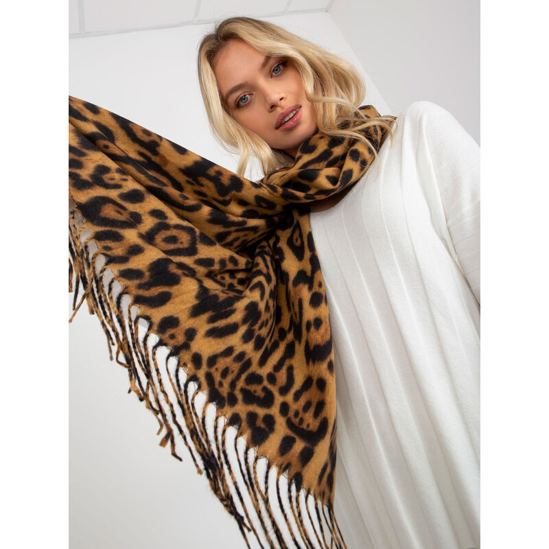 Factory Price Scarf-AT-SZ-1-892.39P-camel 64686040