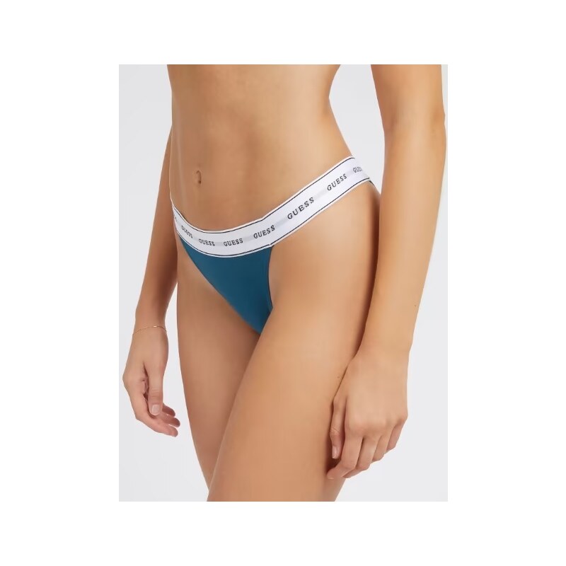 Dámske tangá O2BE04KBBU1 TPCR petrolejové - Guess 43568026