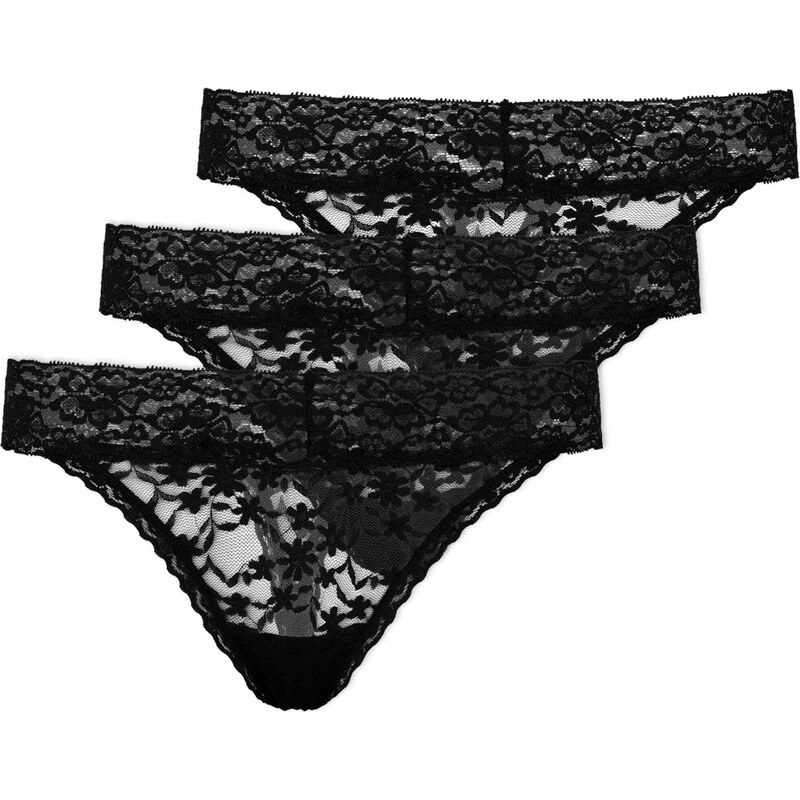 SNOCKS Tangá čierna 65791384