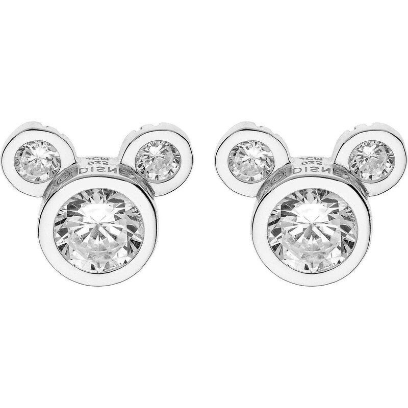 Disney Trblietavé strieborné náušnice kôstky Mickey Mouse E902861RZWL 67129002