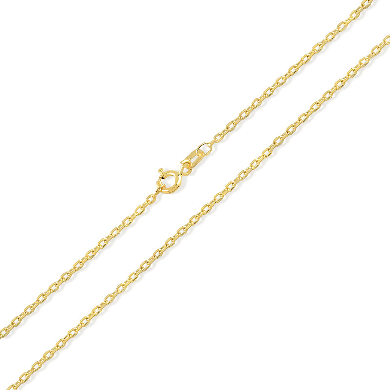 Lillian Vassago Zlatá unisex retiazka typu Anker, plná LLV31-GCH070 37068027