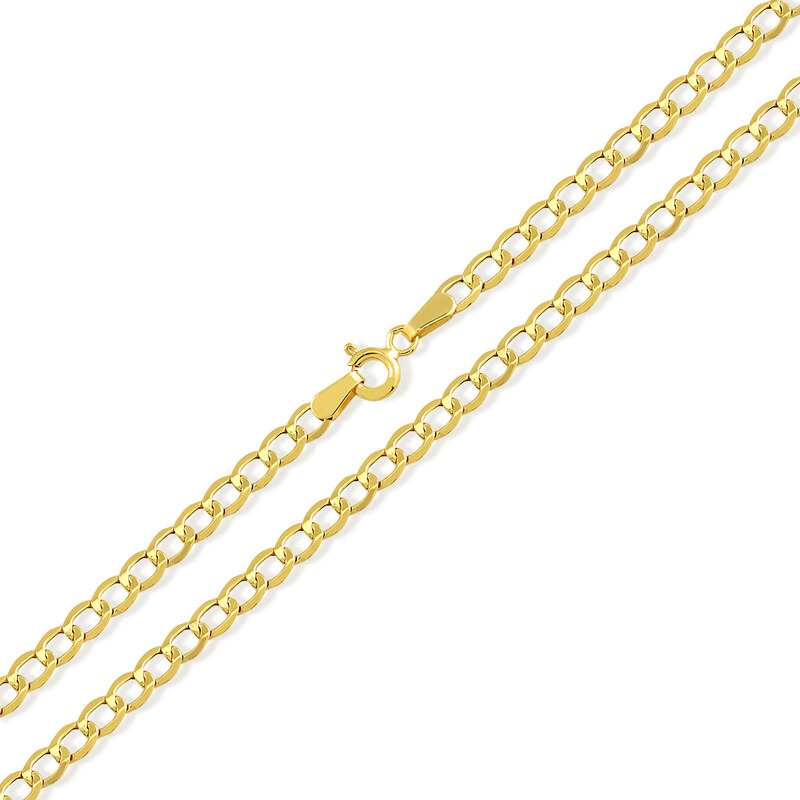 Lillian Vassago Zlatá retiazka typu Pancer LLV31-GCH093 37068048