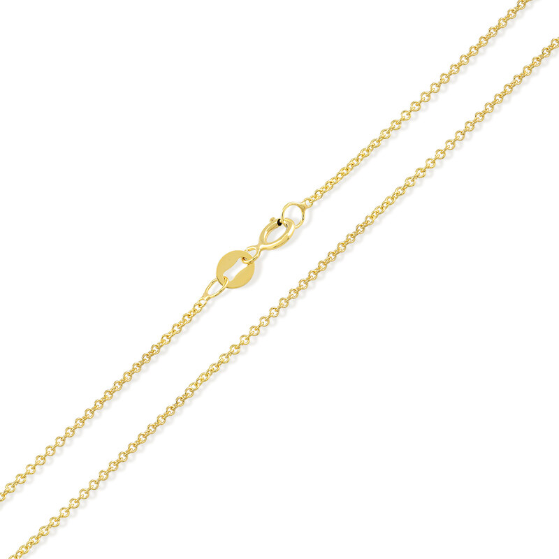 Lillian Vassago Zlatá retiazka typu Rolo, unisex LLV31-GCH112 37068063