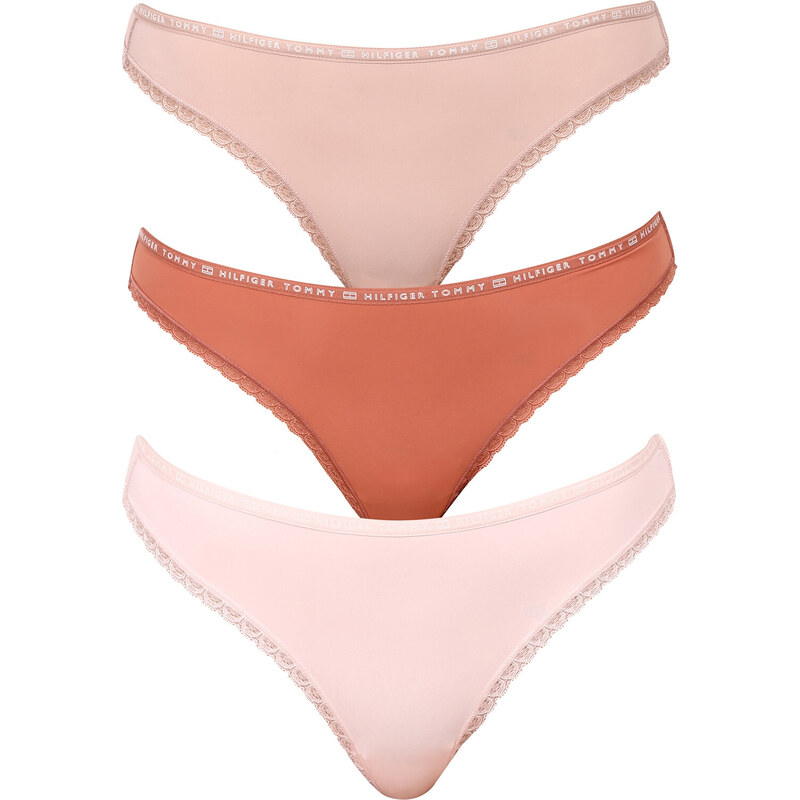 3PACK dámske tangá Tommy Hilfiger viacfarebná (UW0UW02824 0TG) 36653006