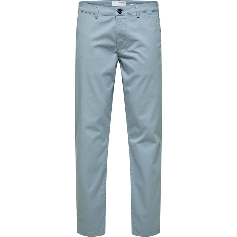 SELECTED Chino nohavice New Miles modrosivá 60867202