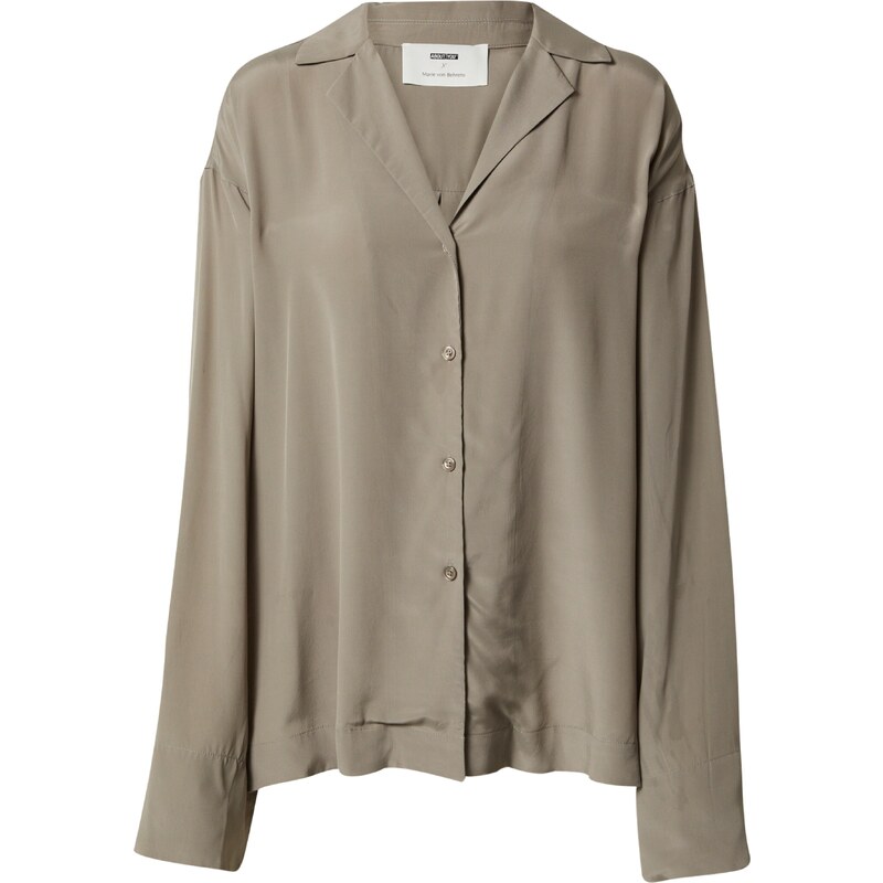 ABOUT YOU x Marie von Behrens Blúzka Lilia tmavošedá 36664939