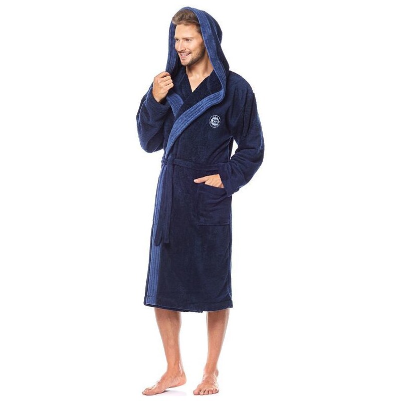 L&L Pánsky župan George tmavomodrý 33132177