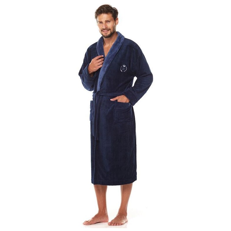 L&L Pánsky župan Profesor tmavomodrý 19403409