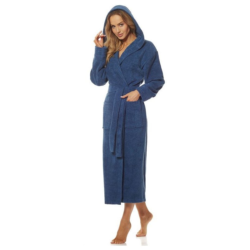 L&L Dámsky župan Morgan modrý 22514118