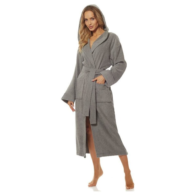 L&L Dámsky župan Morgan sivý 22514119