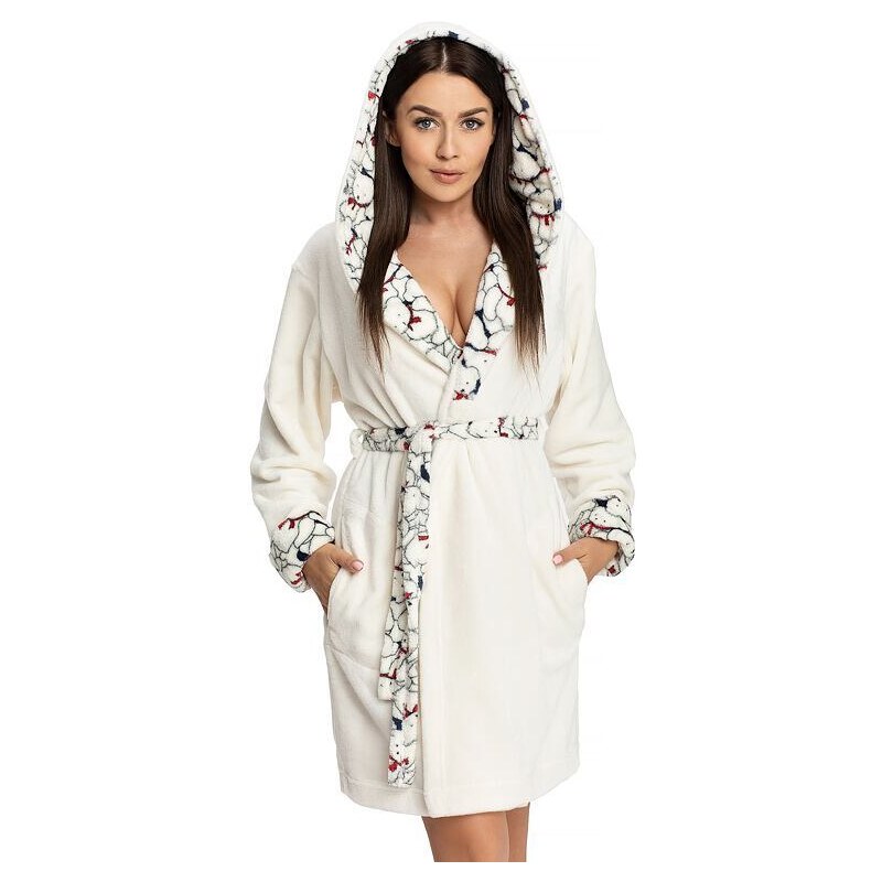 Dorota Dámsky župan Malia ecru medvedíky 25954905