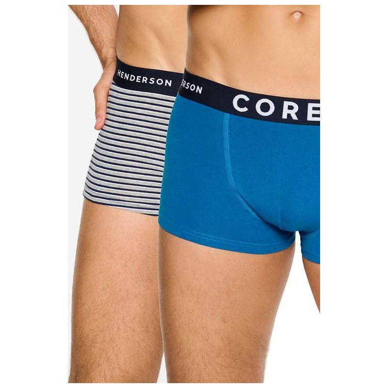 Henderson 2pack boxerky Noble modré s prúžkami 57956756
