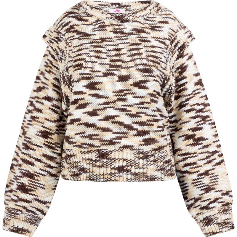 MYMO Sveter béžová / krémová / hnedá 54235811