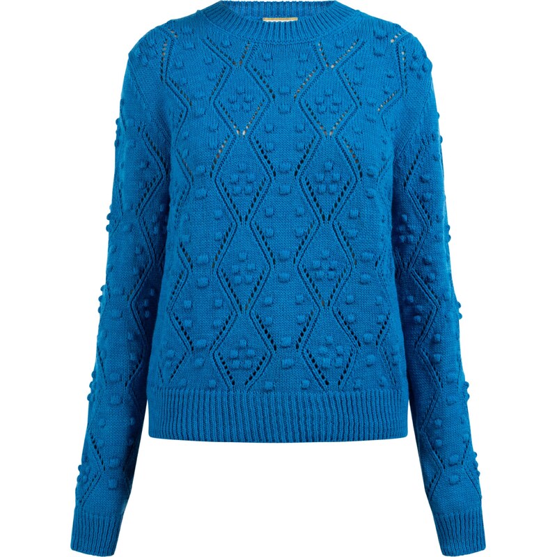 MYMO Sveter Blonda kráľovská modrá 54236580