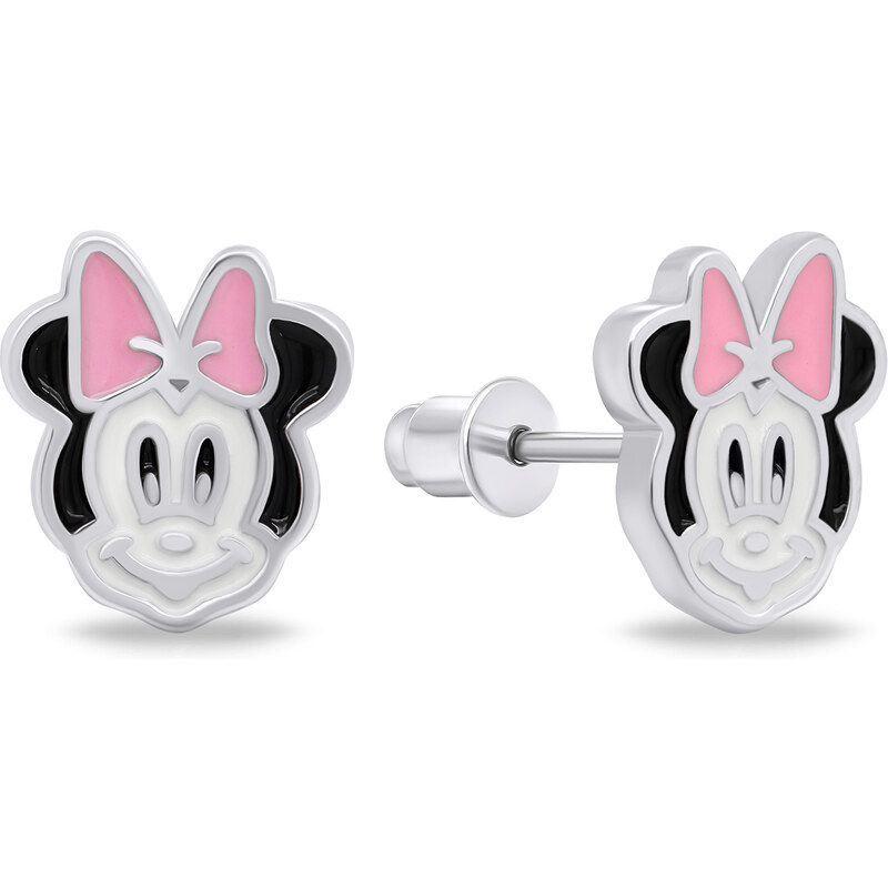 Brilio Silver Hravé strieborné náušnice Minnie Mouse EA714W 66615777