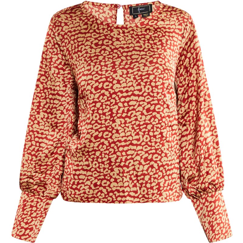faina Blúzka piesková / červená 54235298