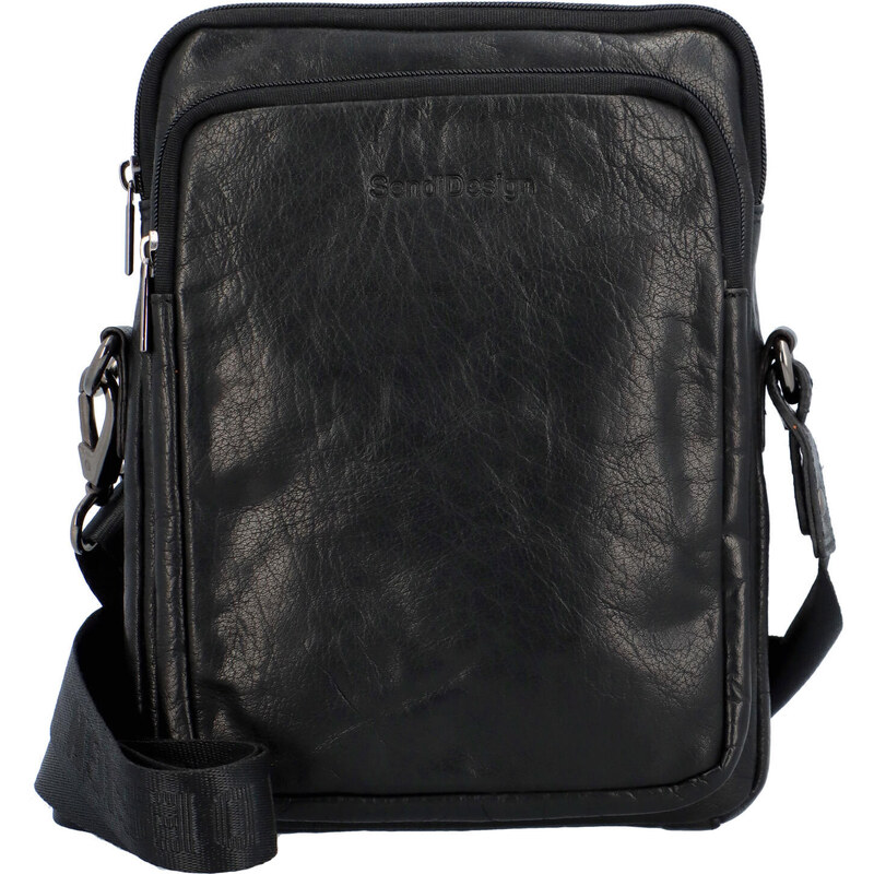 Pánska kožená taška čierna - SendiDesign McKolin čierna 56864331