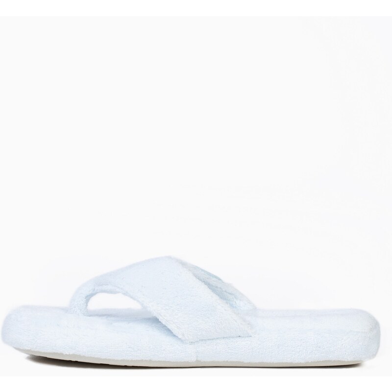 Minnetonka Papuče Terry Cloth Olivia svetlomodrá 54237842