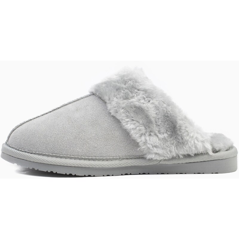 Minnetonka Papuče Chesney svetlosivá 54237852