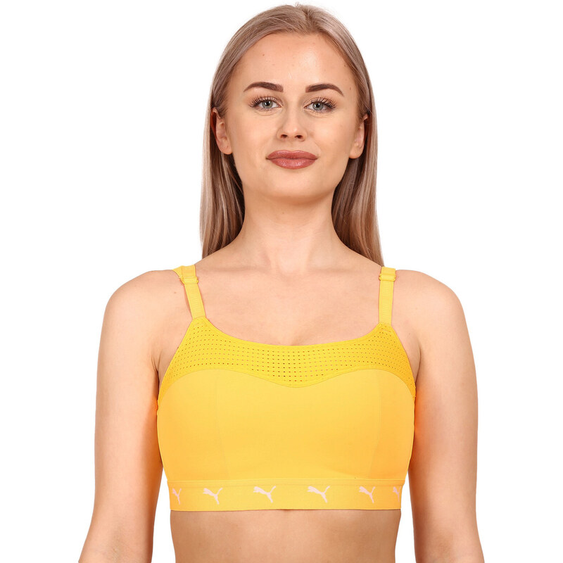 Dámska športová podprsenka Puma oranžová (701219634 003) 36686118