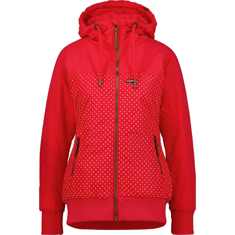 alife & kickin Prechodná bunda MaliaAK B hnedá / červená / biela 54239881