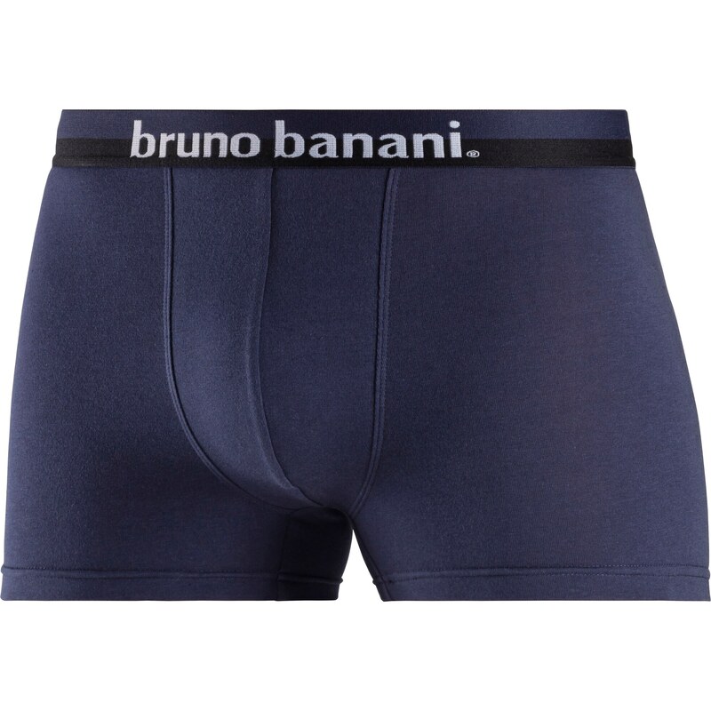 Bruno Banani Boxerky námornícka modrá / sivá melírovaná / červená / 54239888