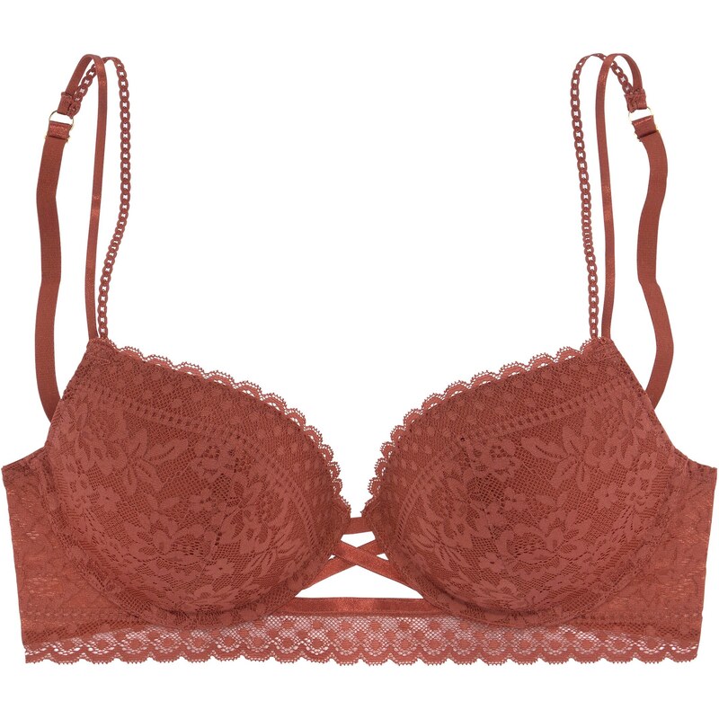 VIVANCE Podprsenka oranžovo červená 54239953