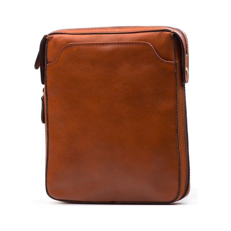 Blaire Pánske kožené crossbody Giovanni koňakovo hnedé 64988182