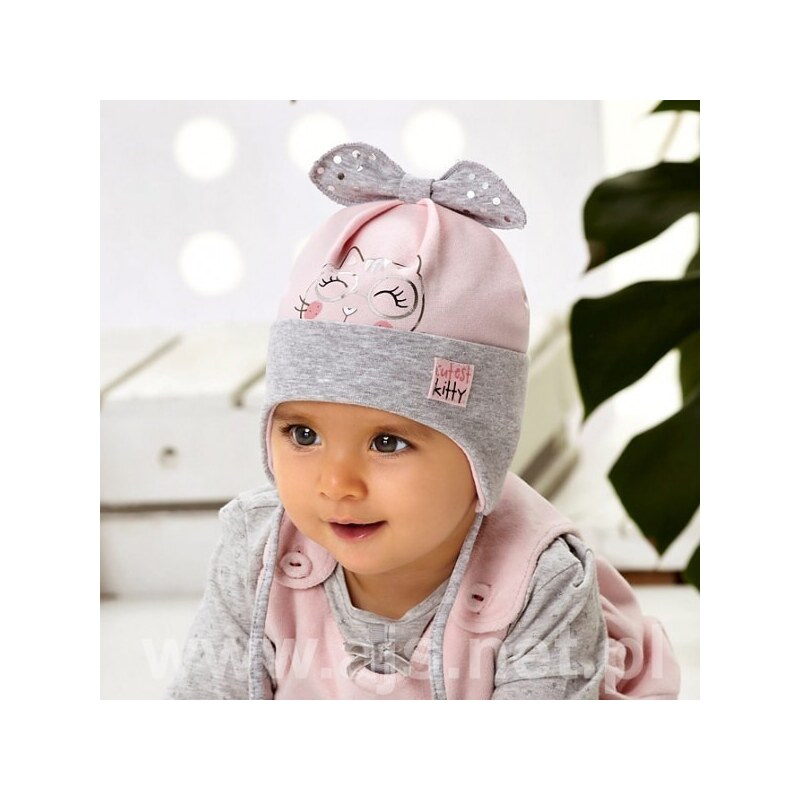 Dievčenská čiapka AJS 44-011 36429472